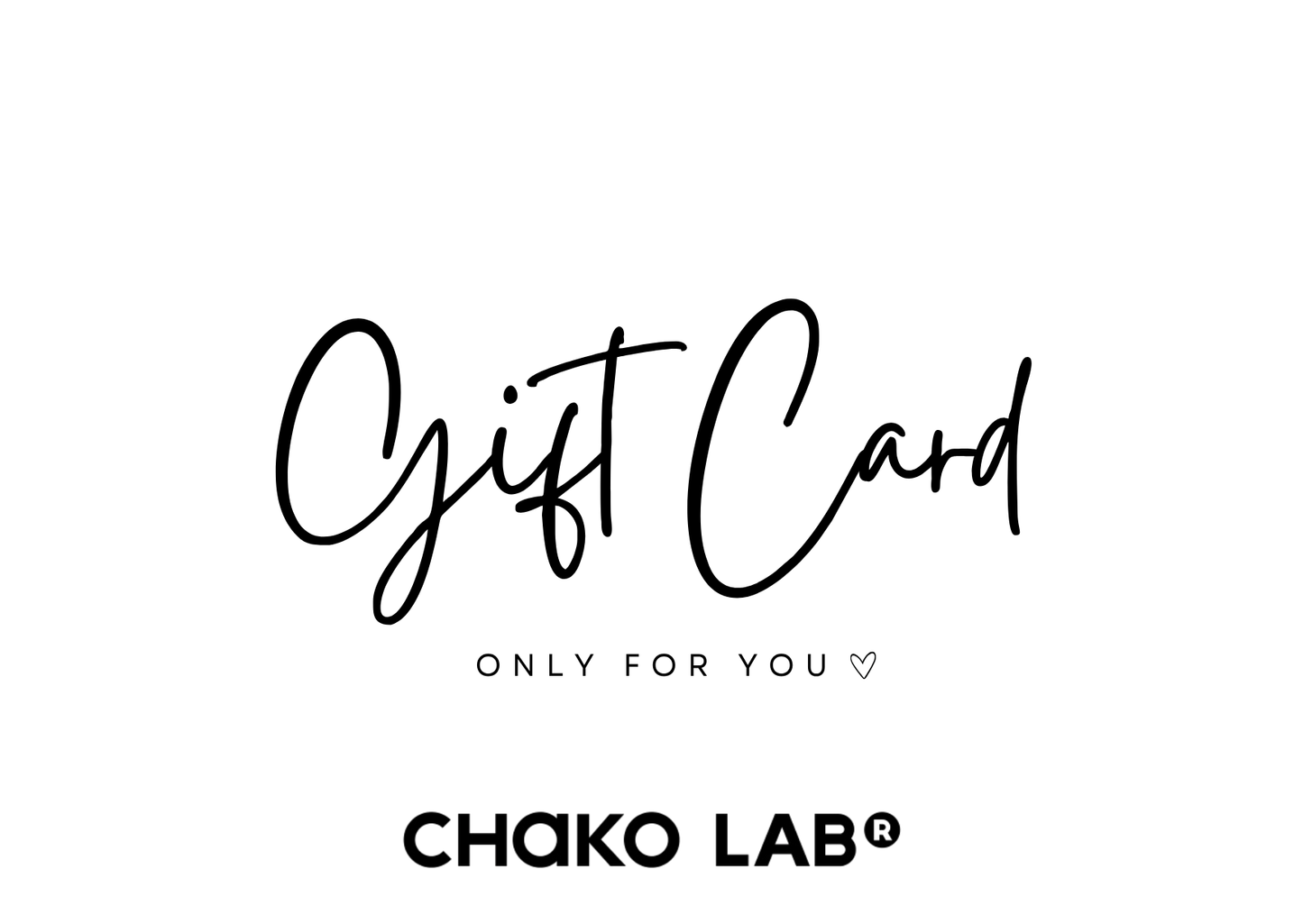 GIFT CARD