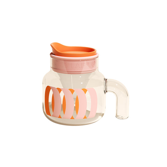 CHUBBY GLASS POT
